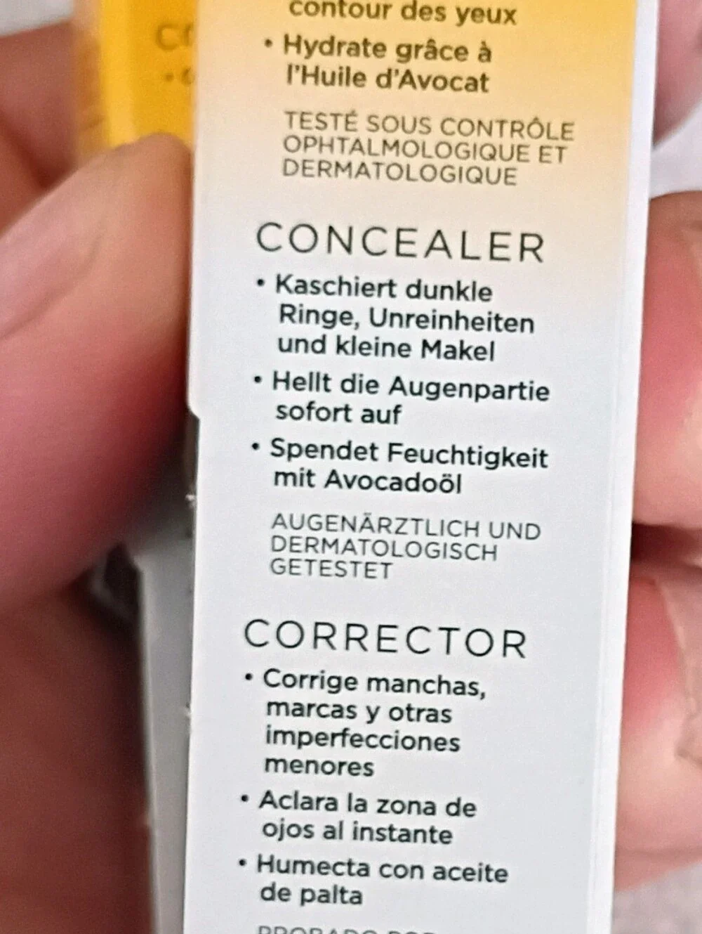 Burt's Bees Concealer/Glossy Lipstick